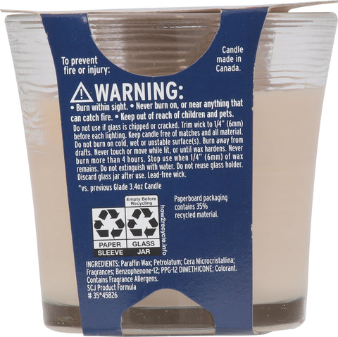 Glade Cashmere Woods Candle 1 ea
