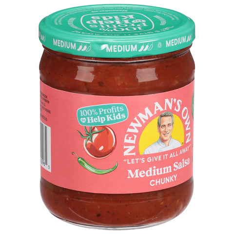 Newman's Own Medium Chunky Salsa 16 OZ