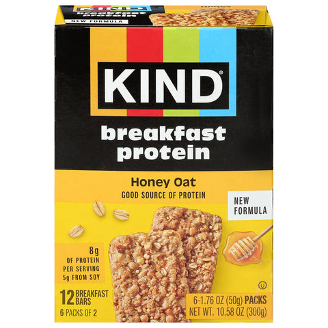 Kind Honey Hot Breakfast Bars 6