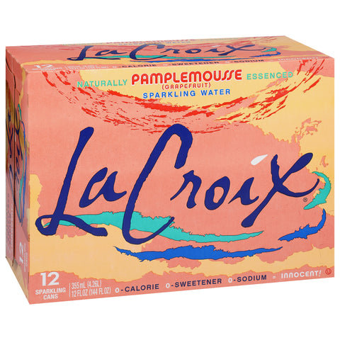 La Croix Grapefruit Sparkling Water 144 FZ