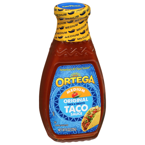 Ortega Sauce Taco Medium 8 OZ