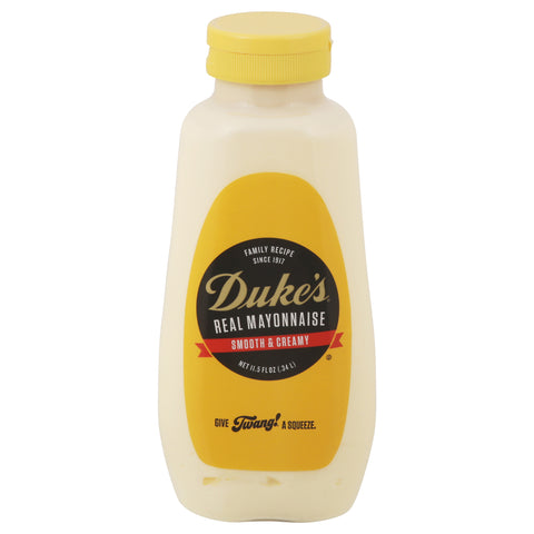 Duke's Smooth & Creamy Real Mayonnaise 11.5 fl oz - 6 Pack