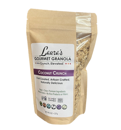 Laura's Gourmet Granola CocoNut Crunch Granola - 8 OZ 6 Pack
