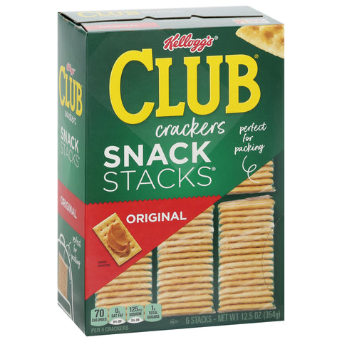 Kellogg's Club Crackers Snack Stacks 12.5 OZ