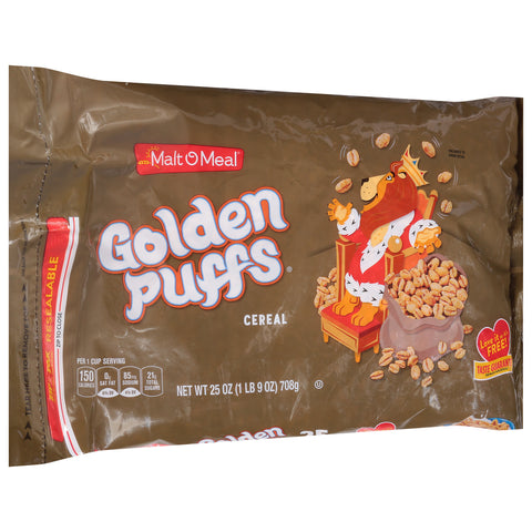 Malt-O-Meal Golden Puffs Cereal 25 OZ