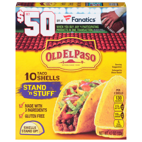 Old El Paso Shells Taco Stand & Stuff 4.7 OZ