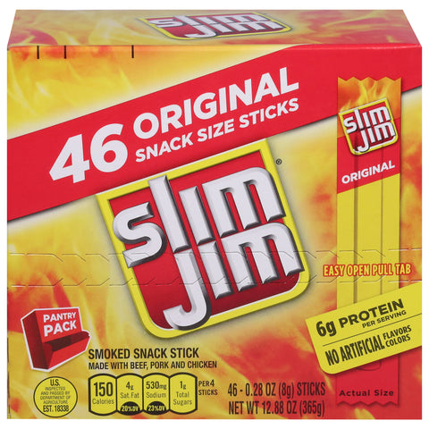 Slim Jim Snack 46 ea - 4 Pack