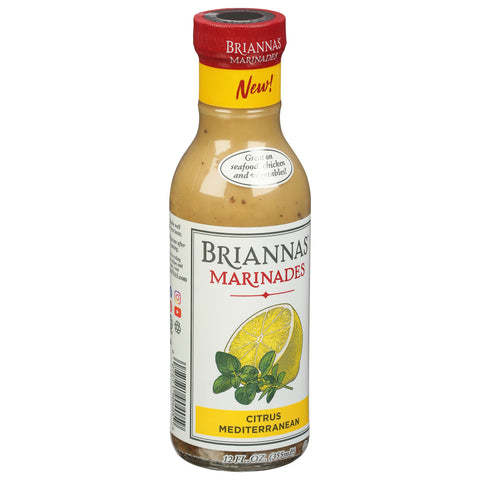 Briannas Citrus Mediterranean Marinade 12 FZ