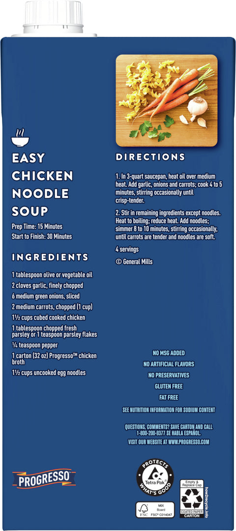 Progresso Chicken Broth 32 OZ