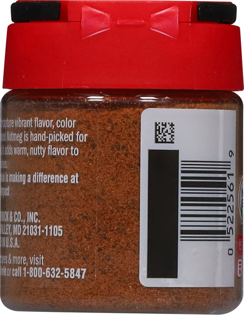 McCormick Spice Nutmeg Ground 1.1 OZ