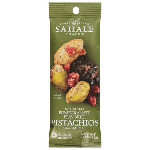 Sahale Pomegranate Pistachio Glazed Mix 1.5 oz - 9 Pack