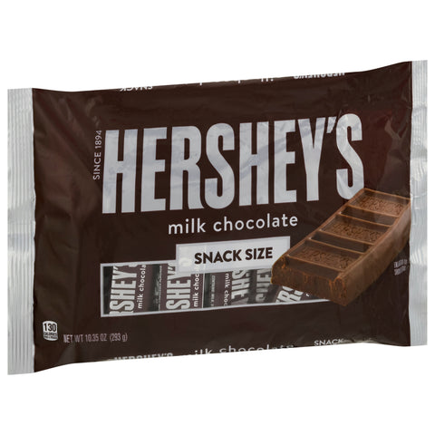 Hershey's Milk Chocolate Bar Snack Size 10.35 OZ