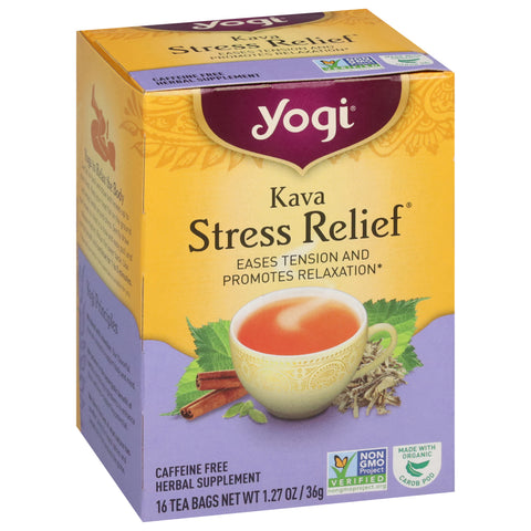 Yogi Kava Stress Relief Tea 16 CT