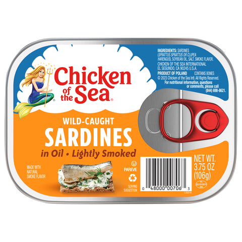 Chicken Of The Sea Sardines In Oil 3.75 OZ