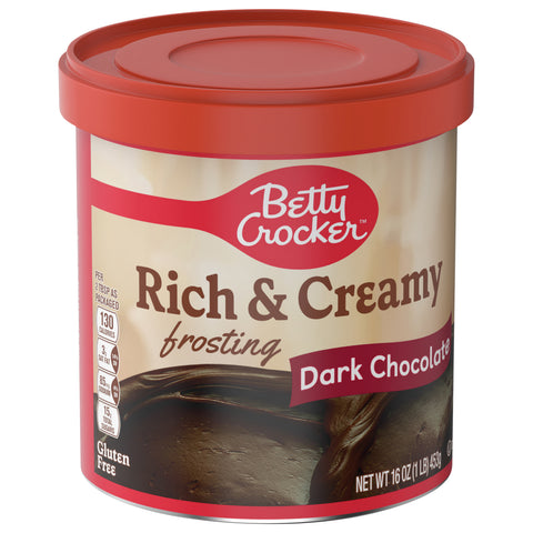 Betty Crocker Dark Chocolate Frosting 16 OZ