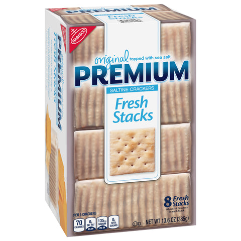 Nabisco Premium Fresh Stack Saltine Crackers 13.6 OZ