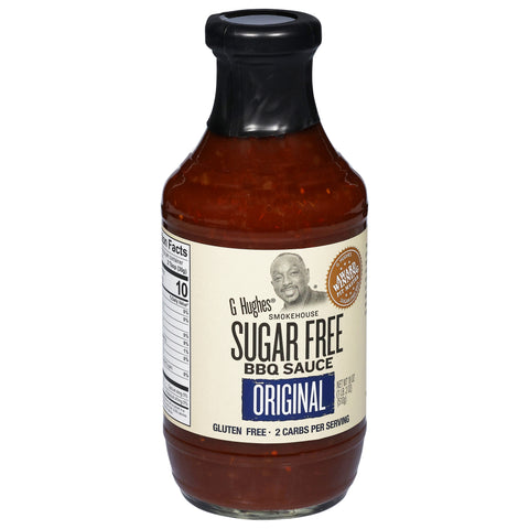 G Hughes Sugar Free Original BBQ Sauce 18 OZ