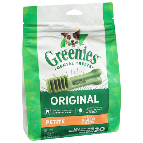 Greenies Original Petite Dental Treats 12 OZ