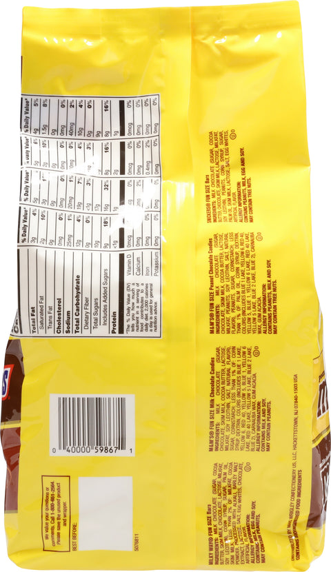 Mars Wrigley Candy Party Size Fun Size 19.2 oz
