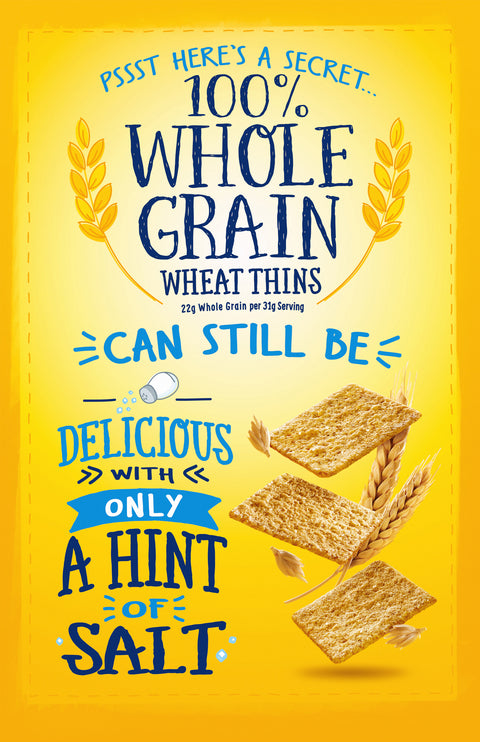 Nabisco Wheat Thins Hint Of Salt 8.5 OZ
