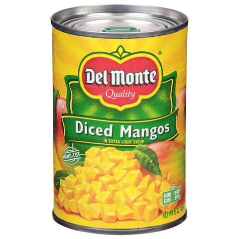 Del Monte Canned Diced Mango 15 OZ