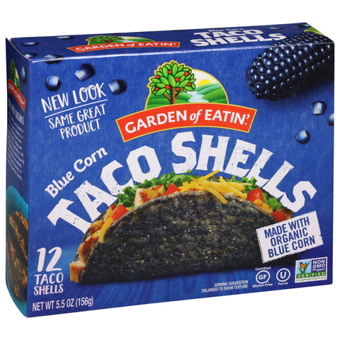 Garden Of Eatin' Blue Corn Taco Shells 5.5 OZ