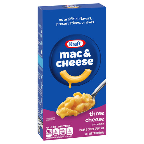 Kraft Macaroni & Cheese 3 Cheese 7.25 OZ