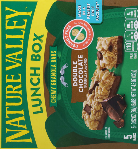 Nature Valley Lunch Box Chewy Double Chocolate Granola Bars 5