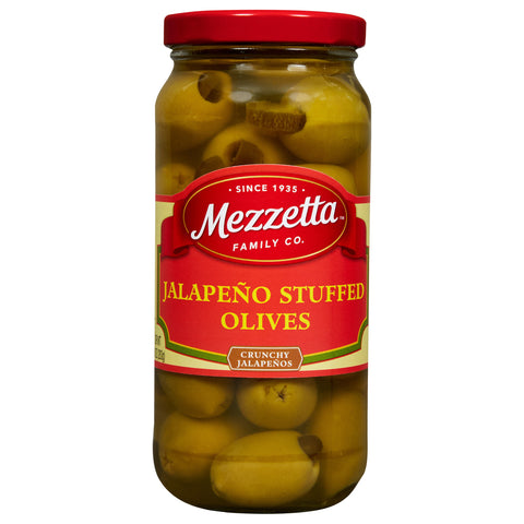 Mezzetta Olives Jalapeno Stuffed 10 OZ