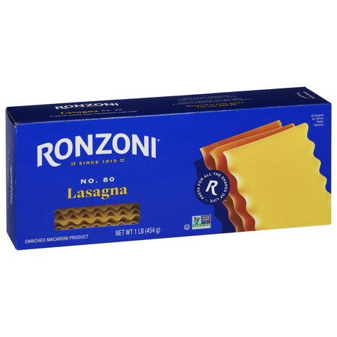 Ronzoni Pasta Curly Lasagna 16 OZ