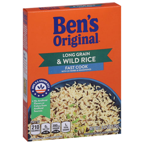 Ben's Original Long Grain & Wild Rice 6.2 OZ