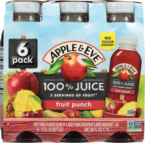 Apple & Eve Fruit Punch 100% Juice 6