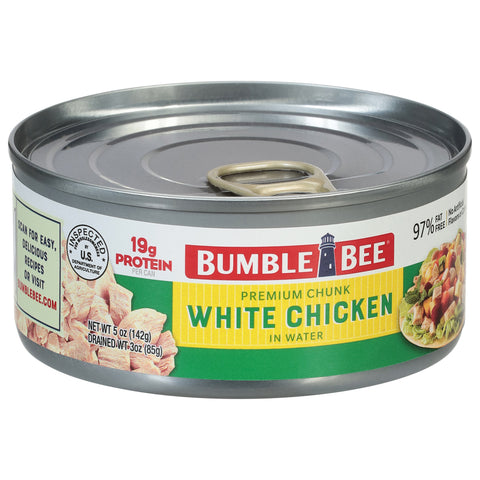Bumble Bee Chicken Premium White Chunk In Water 5 OZ