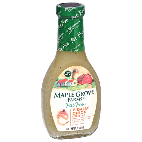 Maple Grove Fat Free Vidalia Onion Dressing 8 FZ