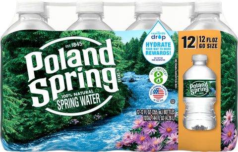 Poland Spring Water 12 ea