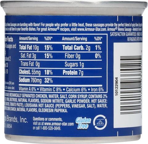 Armour Sausage 4.6 oz