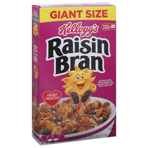 Kellogg's Raisin Bran Cereal Giant Size 27.1 oz