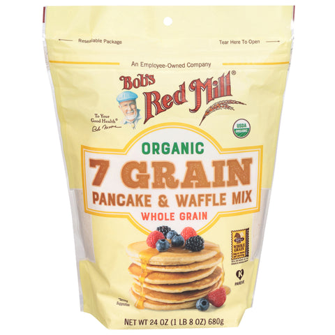 Bob's Red Mill 7 Grain Pancake & Waffle Mix 24 OZ