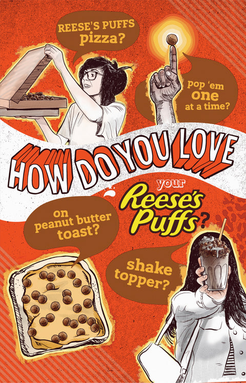 General Mills Reese's Peanut Butter Puffs 16.7 OZ