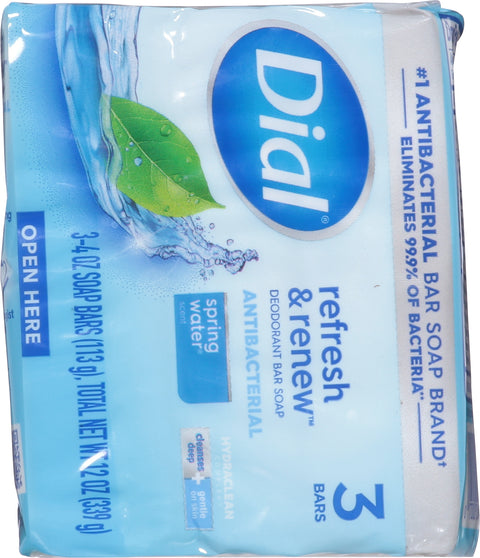 Dial Bar Soap Spring Water 12 OZ