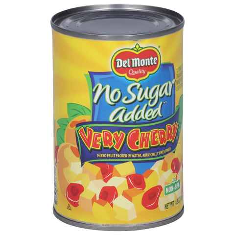 Del Monte Mixed Fruit No Sugar Added Very Cherry 14.5 OZ
