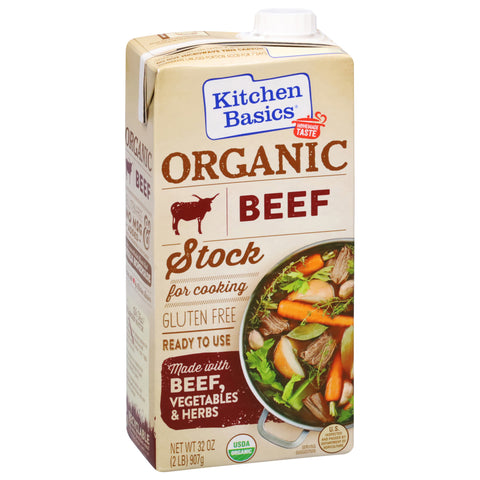 Kitchen Basics Organic Beef Stock 32 OZ