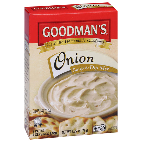 Goodman's Onion Soup & Dip Mix 2.75 OZ
