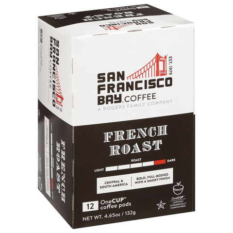 San Francisco Bay Coffee K-Cup French Roast 4.65 OZ