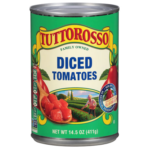 Tuttorosso Diced Tomatoes 14.5 OZ