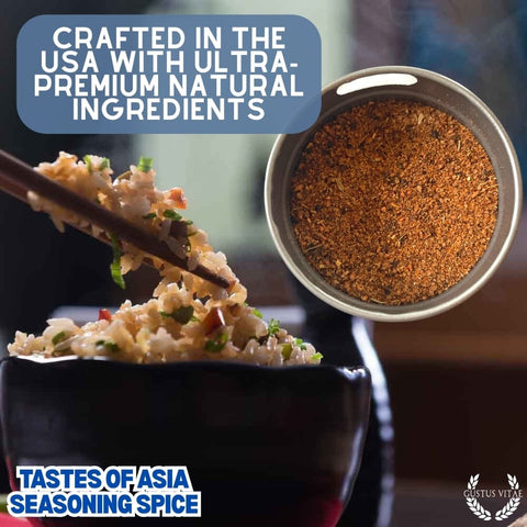 Asian Seasonings Gift Set - Tastes of Asia - Artisanal Spice Blends Six Pack