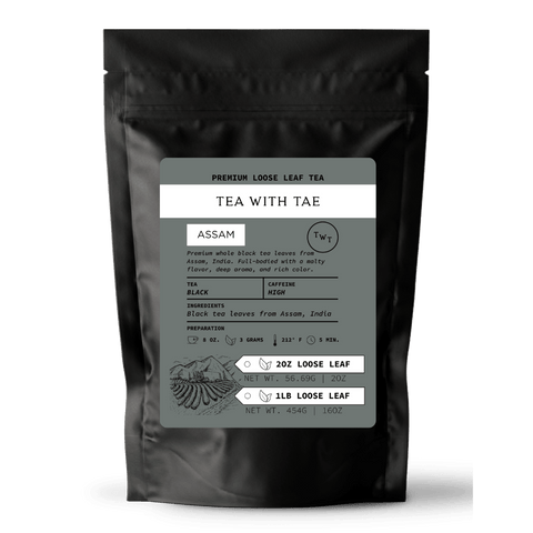 Assam Loose Leaf Tea Pouch (2oz. or 1lb.)