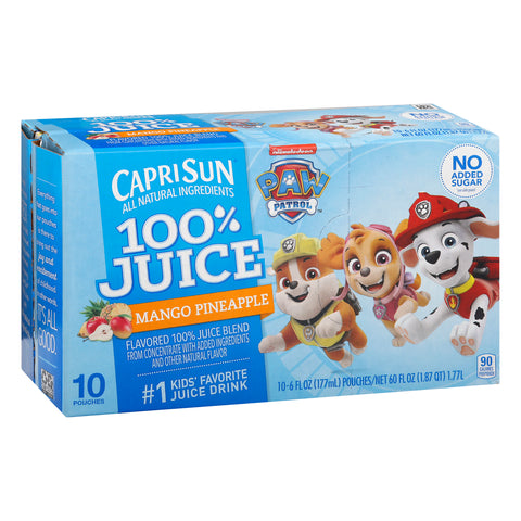 Capri Sun Mango Pineapple 100% Juice 60 FZ
