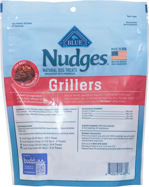 Blue Buffalo Nudges Grillers Steak 10 OZ