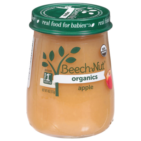 Beech-Nut Organics Stage 1 (4 Months+) Apple 4 oz